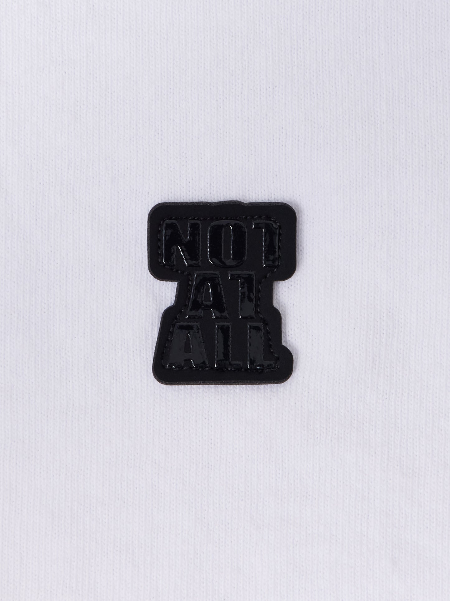 MINE | NOT AT ALL SHHHHH L/S T-shirt - White