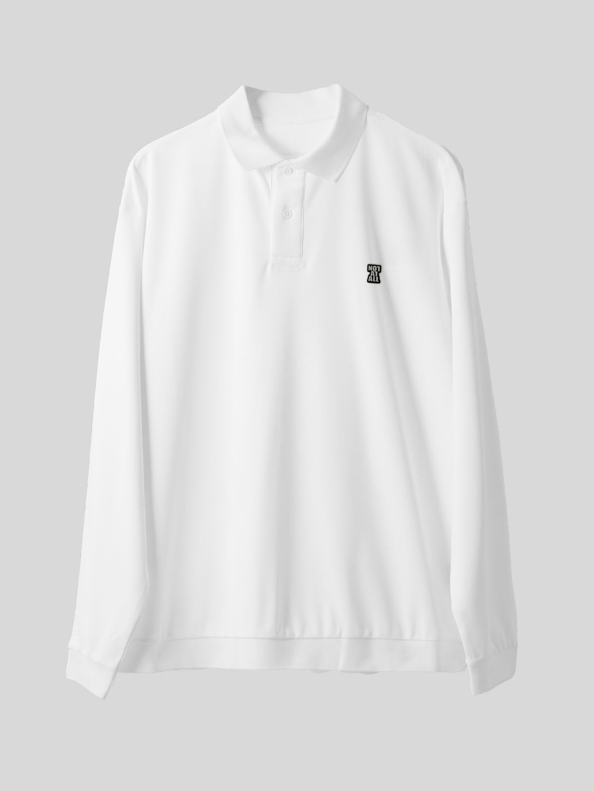 POLO L/S - White