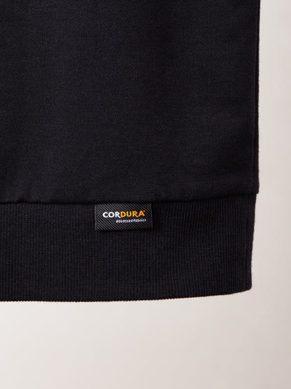 MOCK NECK L/S CORDURA® - Black