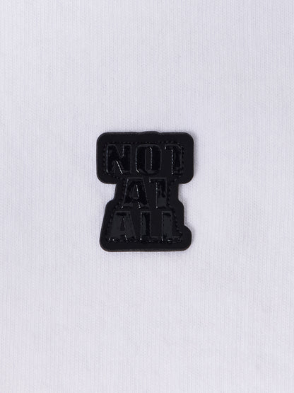 MINE | NOT AT ALL SHHHHH L/S T-shirt - White