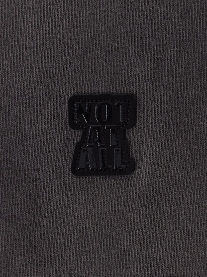 MINE | NOT AT ALL SHHHHH L/S T-shirt - PD Black