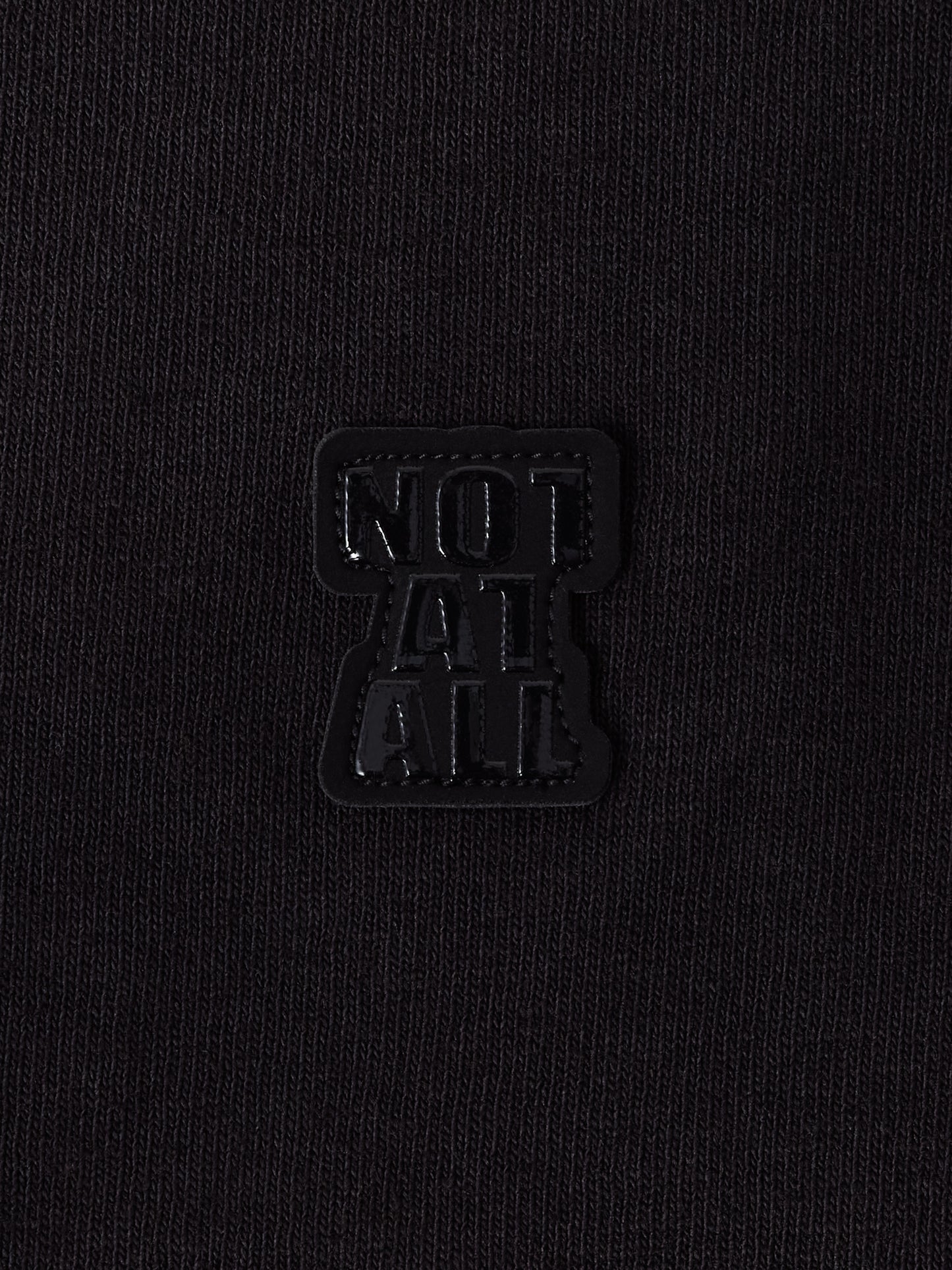 MINE | NOT AT ALL SHHHHH L/S T-shirt - Black