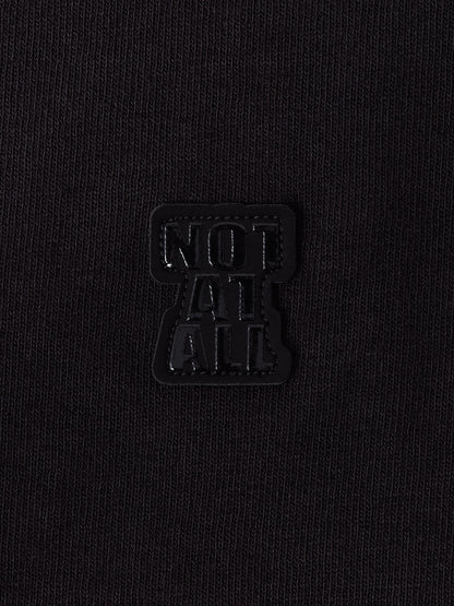 MINE | NOT AT ALL SHHHHH L/S T-shirt - Black