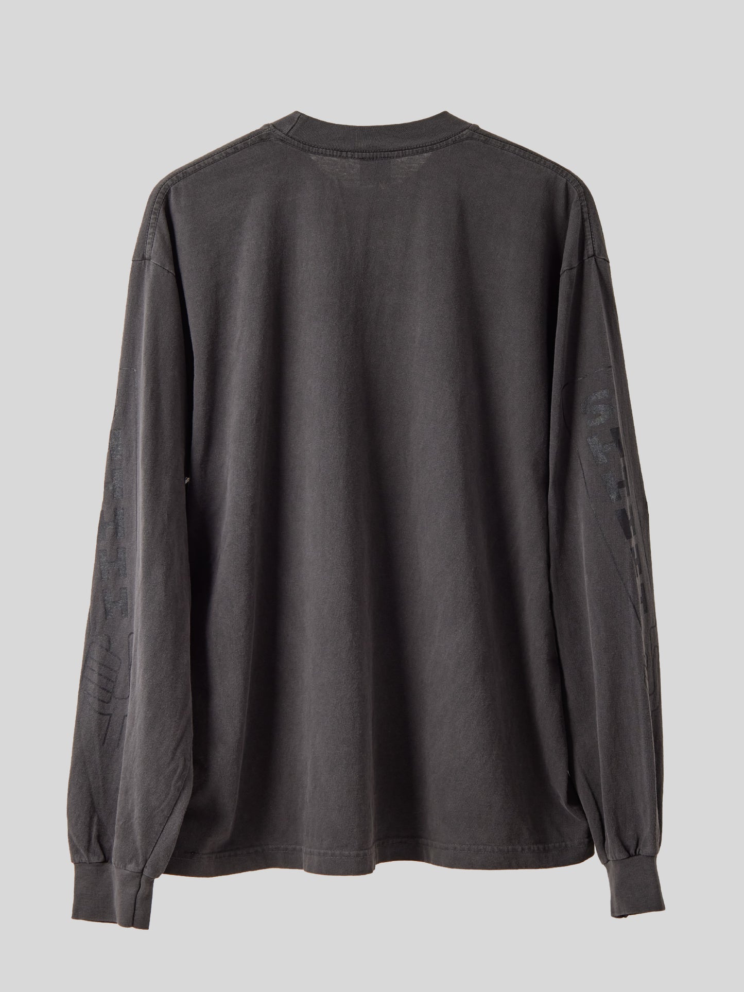 MINE | NOT AT ALL SHHHHH L/S T-shirt - PD Black